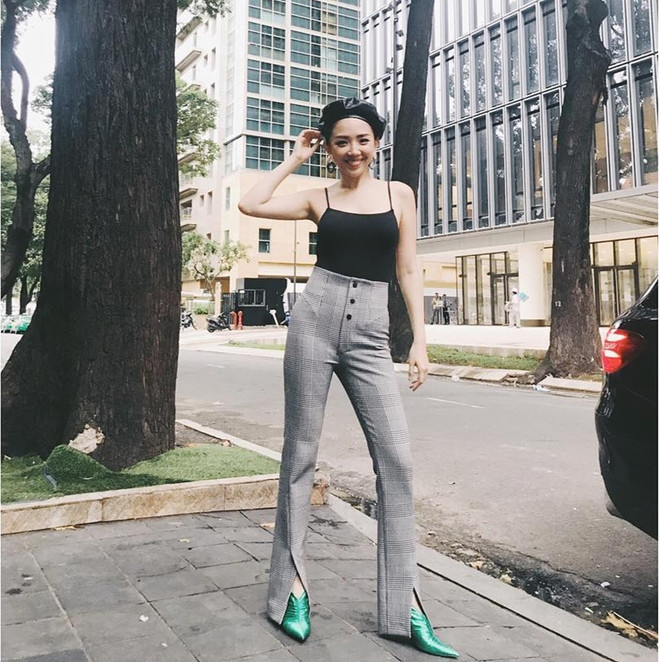 Ngắm Chi Pu, Tăng Thanh Hà phủ hoa xuống phố tuần này ảnh 9