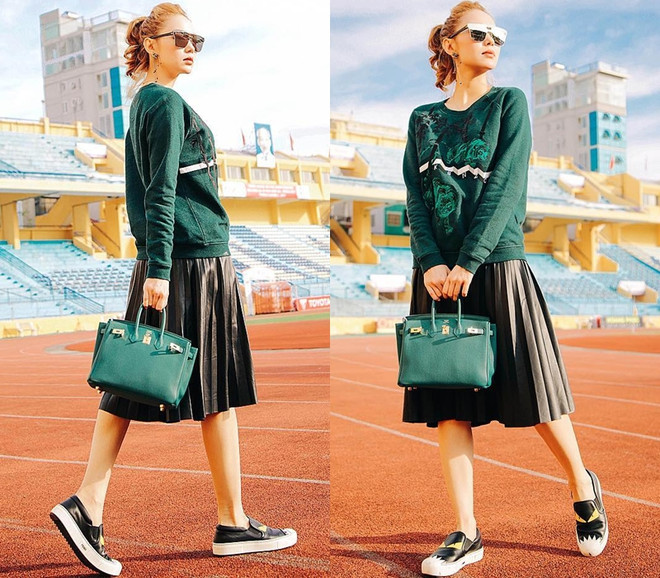 Ngắm Chi Pu, Tăng Thanh Hà phủ hoa xuống phố tuần này ảnh 10