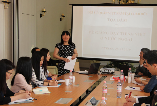 Tổ chức tọa đàm về các phương pháp giảng dạy tiếng Việt tại Đức ảnh 1