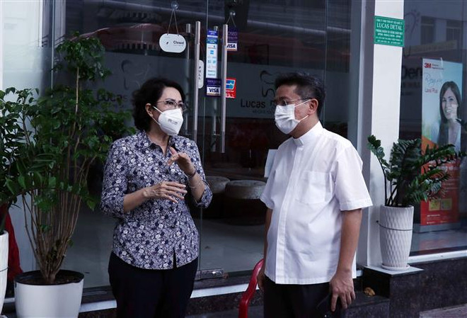 TP. HCM: Lực lượng tình nguyện tôn giáo hỗ trợ tuyến đầu chống dịch ảnh 1