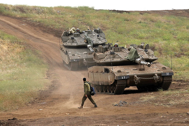Quân đội Israel tập trận quy mô lớn tại Cao nguyên Golan ảnh 1