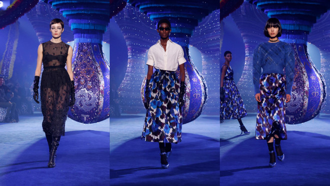 Dior Thu Đông 2023: Những đóa hồng mỏng manh mà đầy kiêu hãnh ảnh 30