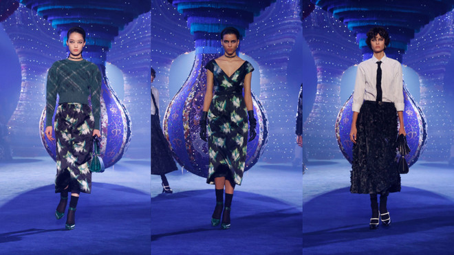 Dior Thu Đông 2023: Những đóa hồng mỏng manh mà đầy kiêu hãnh ảnh 13