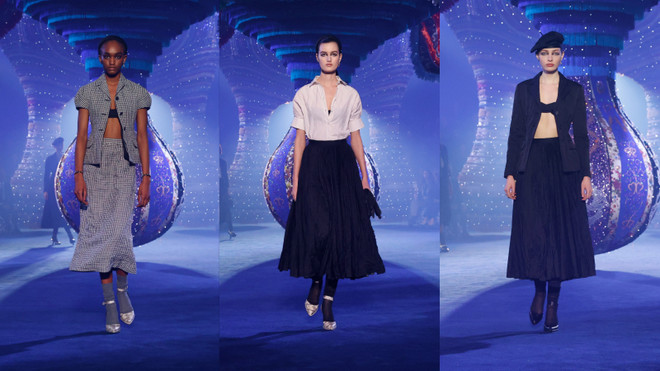 Dior Thu Đông 2023: Những đóa hồng mỏng manh mà đầy kiêu hãnh ảnh 4