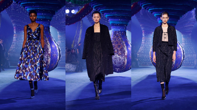 Dior Thu Đông 2023: Những đóa hồng mỏng manh mà đầy kiêu hãnh ảnh 31