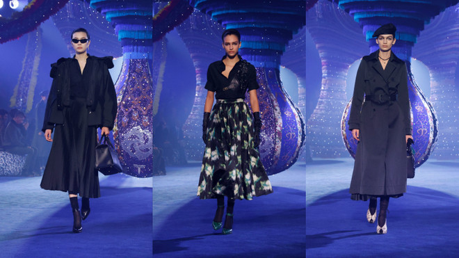 Dior Thu Đông 2023: Những đóa hồng mỏng manh mà đầy kiêu hãnh ảnh 12