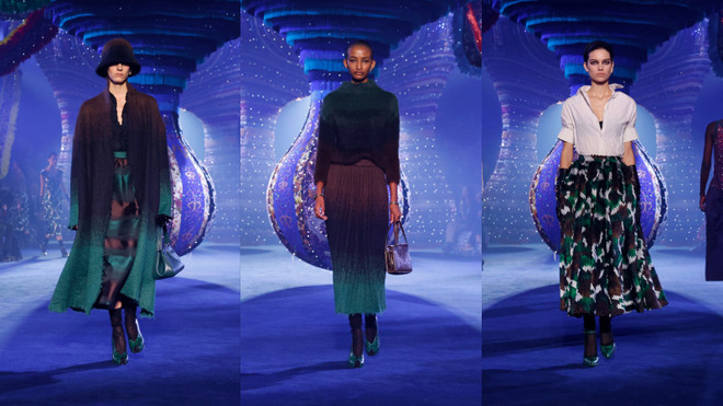 Dior Thu Đông 2023: Những đóa hồng mỏng manh mà đầy kiêu hãnh ảnh 21