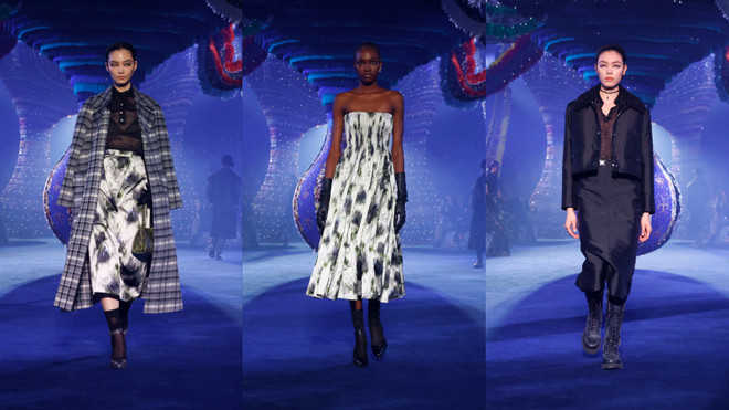 Dior Thu Đông 2023: Những đóa hồng mỏng manh mà đầy kiêu hãnh ảnh 11