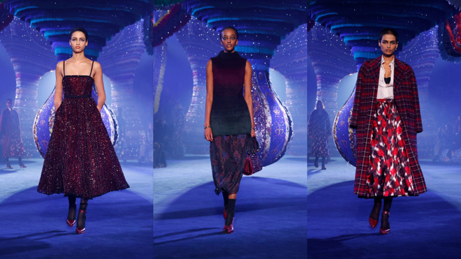 Dior Thu Đông 2023: Những đóa hồng mỏng manh mà đầy kiêu hãnh ảnh 17