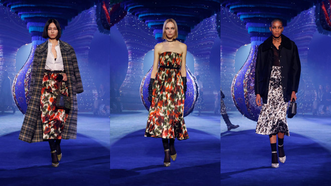 Dior Thu Đông 2023: Những đóa hồng mỏng manh mà đầy kiêu hãnh ảnh 26