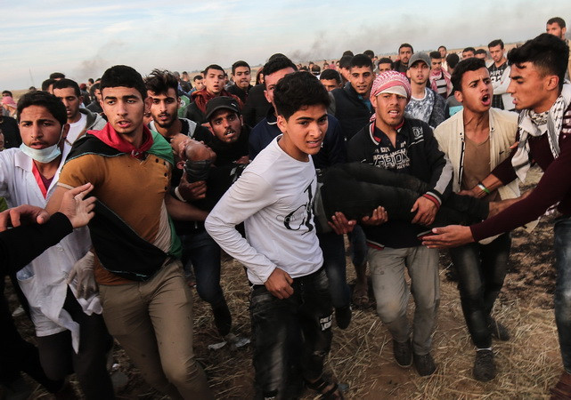 Các cuộc đụng độ bùng phát dọc biên giới Israel và Gaza ảnh 1