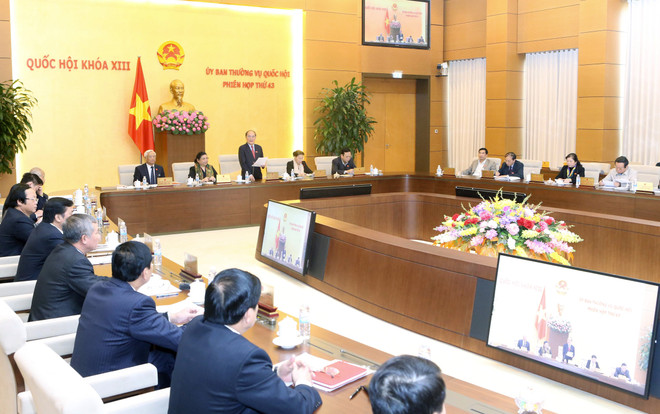 Ủy ban Thường vụ Quốc hội sắp họp cho ý kiến về nhiều dự luật ảnh 1