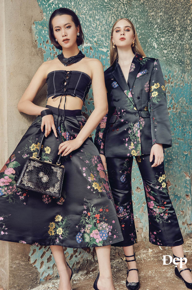 Phong cách phối đồ kiểu chị em ăn ý khi xuống phố và đi dự tiệc ảnh 4