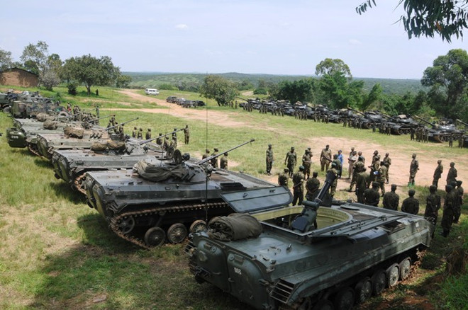 Lực lượng trực chiến Đông Phi diễn tập huấn luyện thực địa tại Sudan ảnh 1