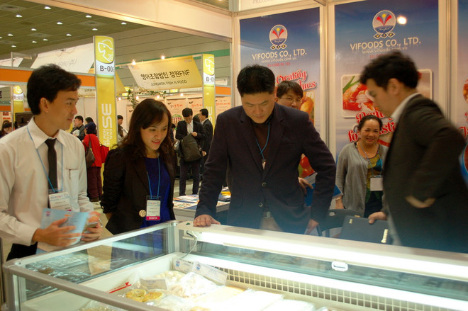 Doanh nghiệp Việt Nam tham gia Hội chợ Thủy sản quốc tế Seoul ảnh 4