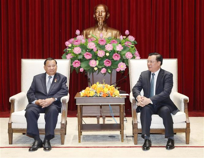 Thúc đẩy hợp tác giữa Thủ đô Hà Nội và Phnom Penh của Campuchia ảnh 1