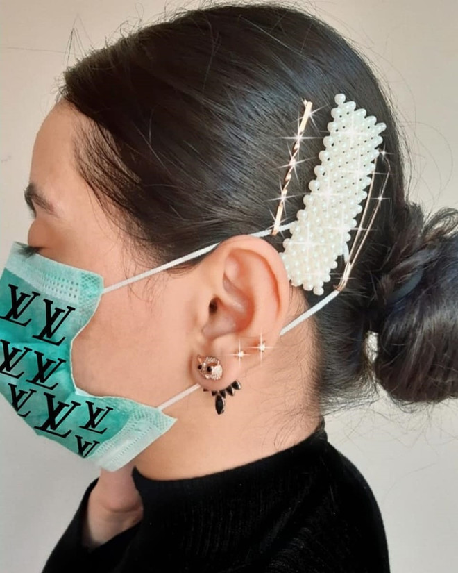 Bí quyết đeo khẩu trang để vừa không đau tai vừa xinh đẹp thần thái ảnh 3
