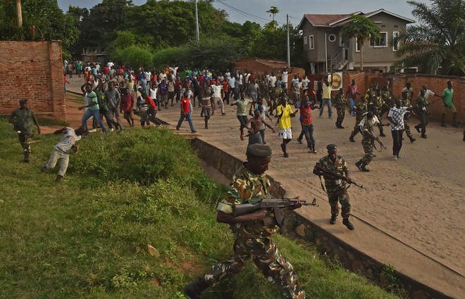 Pháp tạm ngừng hỗ trợ cho cảnh sát và quân đội Burundi ảnh 1