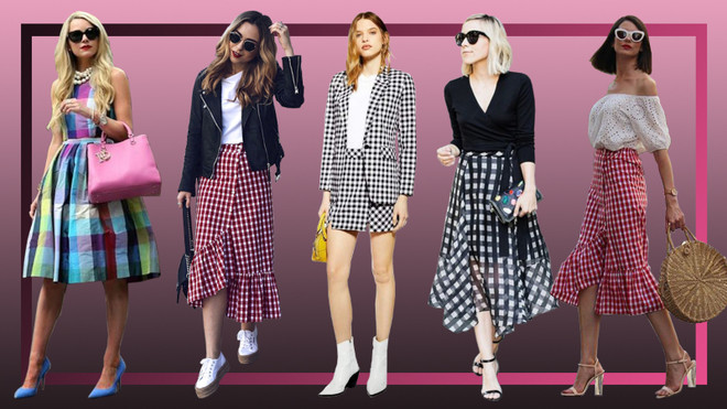 Họa tiết Gingham mang đến những gợi ý phối đồ sang trọng, tinh tế ảnh 2