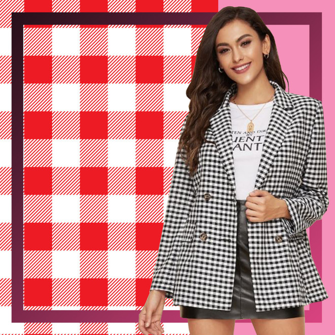 Họa tiết Gingham mang đến những gợi ý phối đồ sang trọng, tinh tế ảnh 1