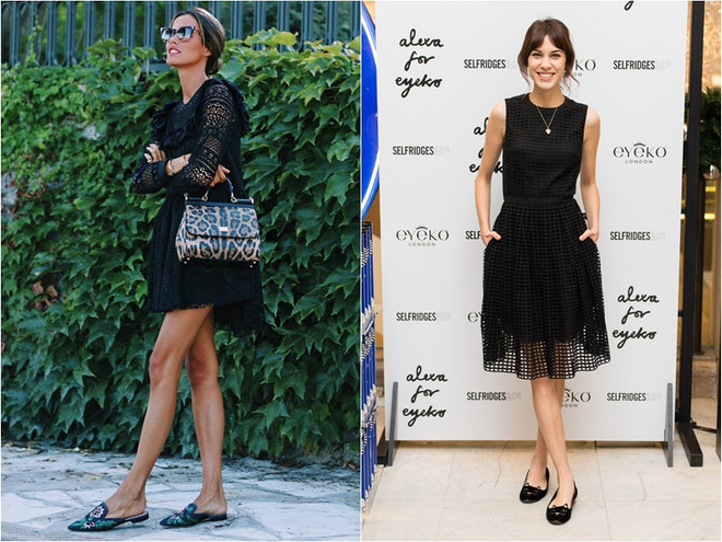 8 kiểu giày sẽ là “bộ đôi hoàn hảo” khi kết hợp cùng váy đen ảnh 11