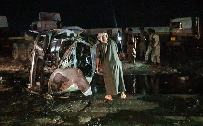 Đánh bom xe cứu thương khiến nhiều người thiệt mạng ở Yemen ảnh 1