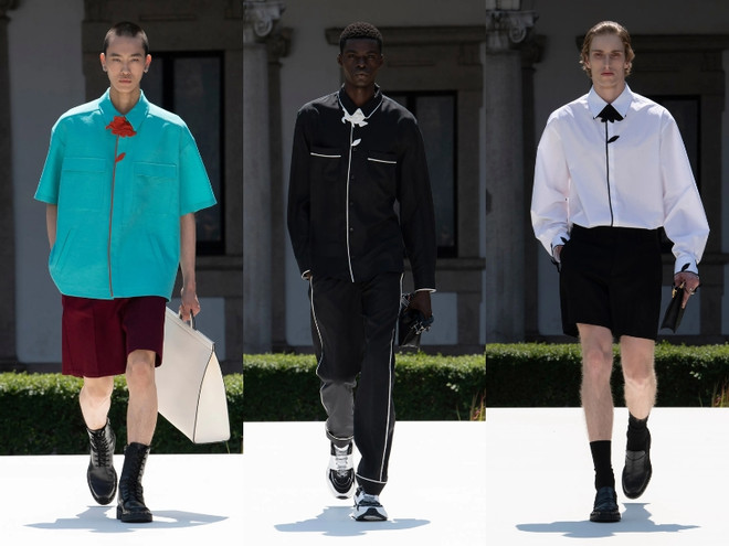 Valentino Xuân Hè Nam 2024 nêu bật tinh thần trẻ trung, phóng khoáng ảnh 17