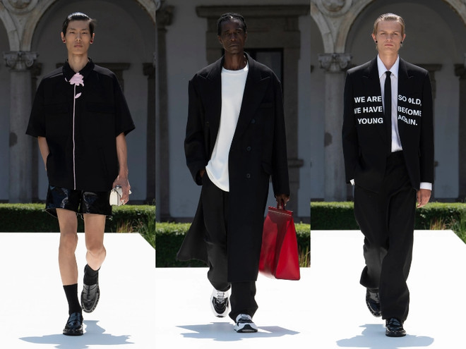 Valentino Xuân Hè Nam 2024 nêu bật tinh thần trẻ trung, phóng khoáng ảnh 7