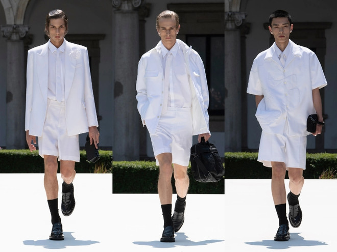 Valentino Xuân Hè Nam 2024 nêu bật tinh thần trẻ trung, phóng khoáng ảnh 2
