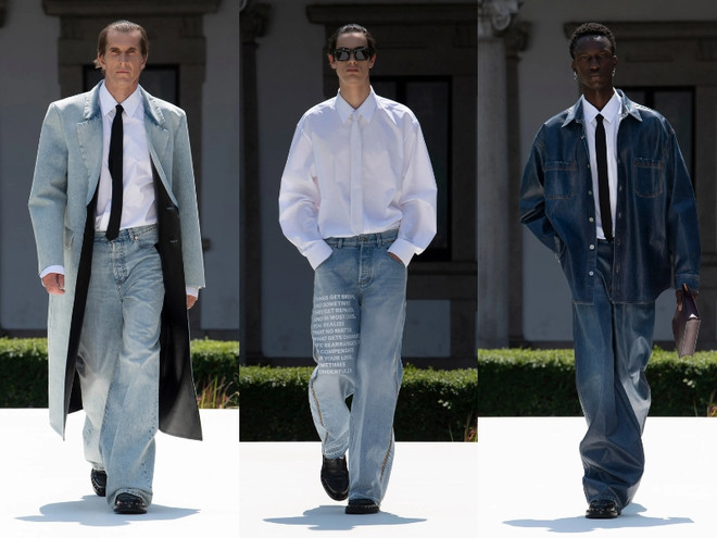 Valentino Xuân Hè Nam 2024 nêu bật tinh thần trẻ trung, phóng khoáng ảnh 19