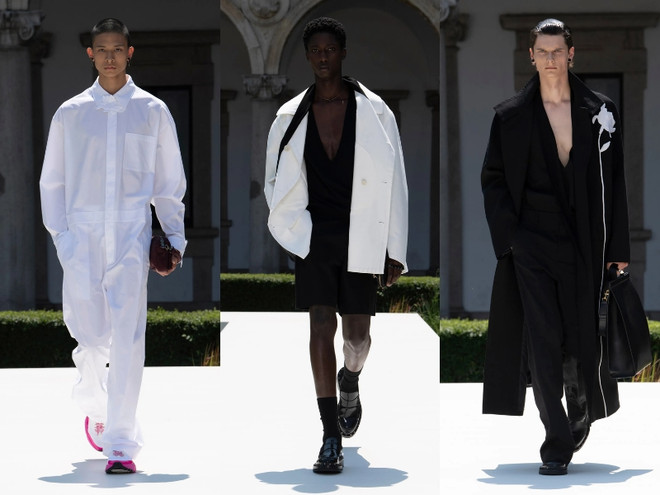 Valentino Xuân Hè Nam 2024 nêu bật tinh thần trẻ trung, phóng khoáng ảnh 3