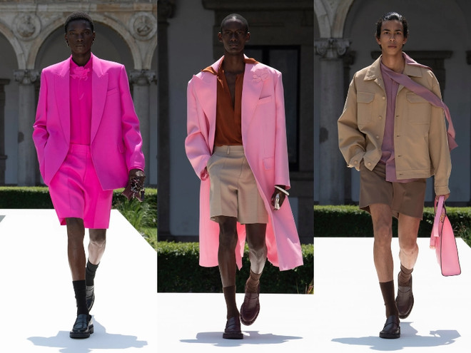 Valentino Xuân Hè Nam 2024 nêu bật tinh thần trẻ trung, phóng khoáng ảnh 5