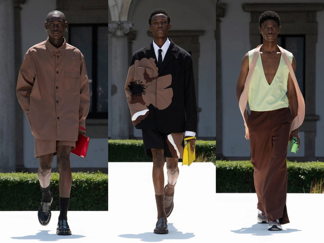 Valentino Xuân Hè Nam 2024 nêu bật tinh thần trẻ trung, phóng khoáng ảnh 15