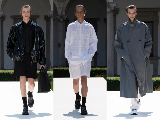 Valentino Xuân Hè Nam 2024 nêu bật tinh thần trẻ trung, phóng khoáng ảnh 8
