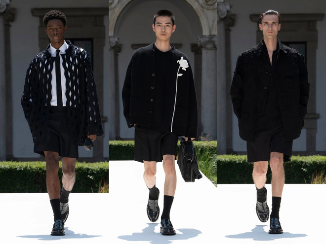Valentino Xuân Hè Nam 2024 nêu bật tinh thần trẻ trung, phóng khoáng ảnh 13