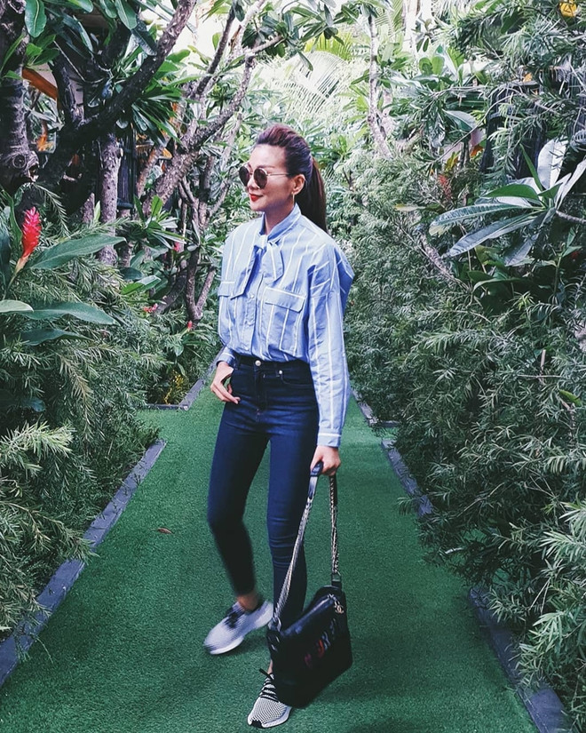 Street style đẹp ngất ngây của dàn sao Việt trong những ngày nghỉ lễ ảnh 12