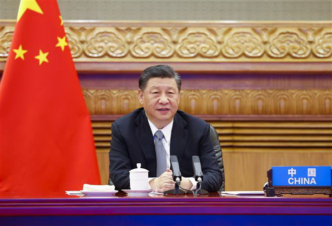 Chủ tịch Trung Quốc Tập Cận Bình. (Ảnh: THX/TTXVN) IMF đề xuất kế hoạch chấm dứt đại dịch trị giá 50 tỷ USD ảnh 2