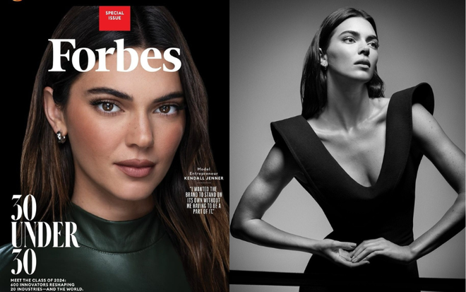 Xuất hiện trên trang bìa ấn phẩm, Kendall Jenner vẫn gây thu hút cho công chúng bởi thần thái và vẻ quyến rũ. 2-1.png