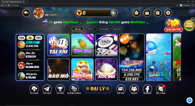 Tin.win: Thêm đường dây đánh bạc online trá hình kiểu RikVip mới? ảnh 1