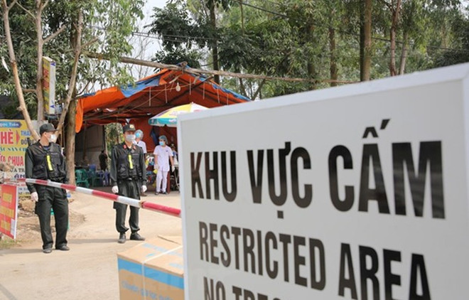 Hà Nội phong tỏa một thôn tại huyện Mê Linh vì COVID-19 ảnh 1