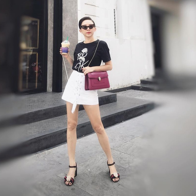 Mãn nhãn với loạt street style cá tính của mỹ nhân Việt tuần qua ảnh 8