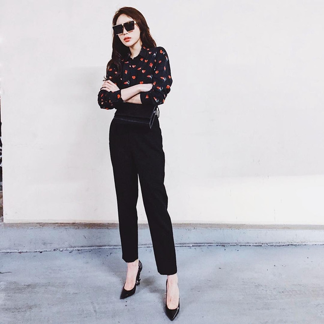 Mãn nhãn với loạt street style cá tính của mỹ nhân Việt tuần qua ảnh 5