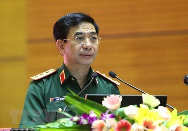 Thượng tướng Phan Văn Giang, Tổng Tham mưu trưởng Quân đội Nhân dân Việt Nam, Thứ trưởng Bộ Quốc phòng. (Ảnh: Dương Giang/TTXVN) Đoàn đại biểu quân sự cấp cao thăm chính thức Liên bang Nga ảnh 1
