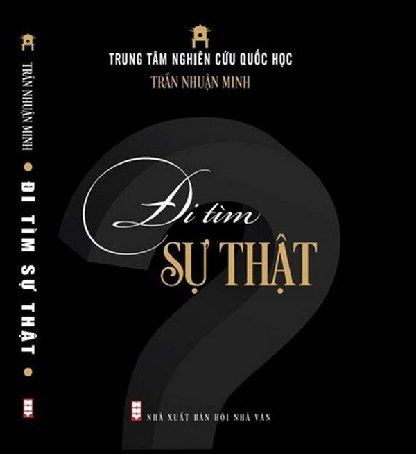 Bìa cuốn sách. Đình chỉ phát hành sách “Đi tìm sự thật” để thẩm định lại nội dung ảnh 1