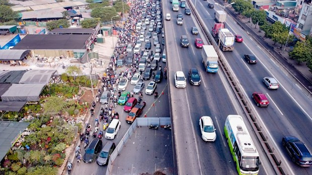 Hà Nội xử lý các điểm đen ùn tắc giao thông dịp Tết Nguyên đán 2023 ảnh 1