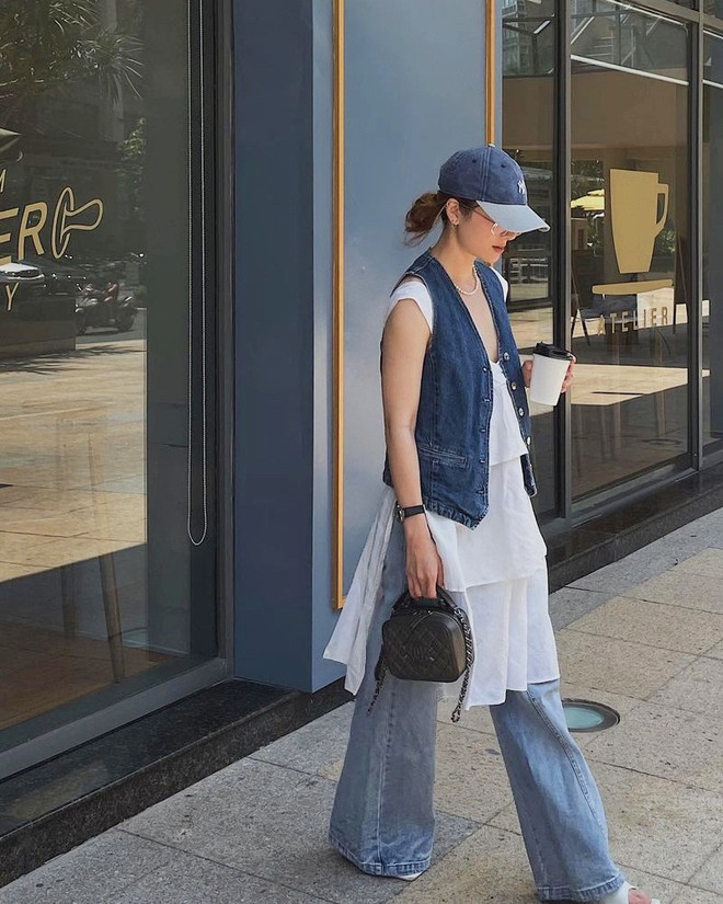 Sao Việt ''bùng nổ'' nhan sắc với váy in hoa trong loạt street style ảnh 12