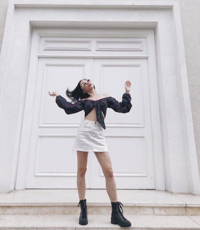Học lỏm street style “hạ nhiệt” ngày nóng của mỹ nhân Việt ảnh 4