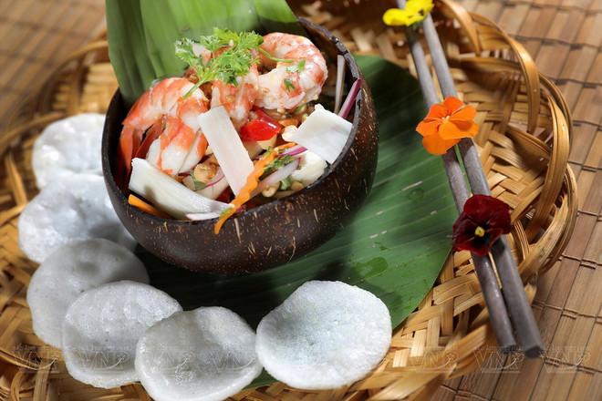 Nộm củ hũ dừa miền Tây - món khai vị tinh tế, thơm ngon ảnh 1