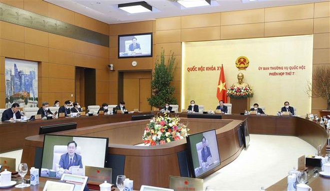 Quang cảnh phiên họp. (Ảnh: Doãn Tấn/TTXVN) Hoạt động của Quốc hội ngày càng đi vào chiều sâu và gần dân ảnh 1