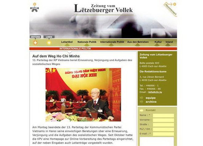 Học giả Đức nêu bật ý nghĩa của Đại hội XIII với phong trào cộng sản ảnh 1